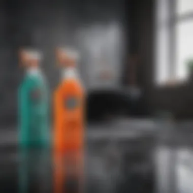 Effective cleaning supplies for mold removal in bathrooms
