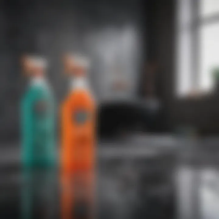 Effective cleaning supplies for mold removal in bathrooms