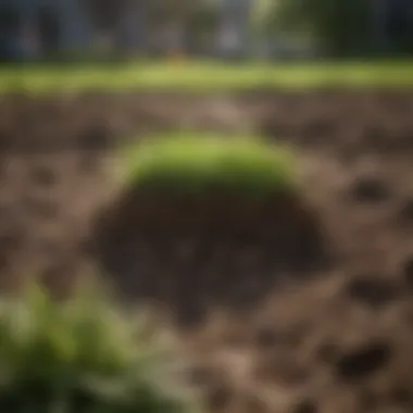 Soil Testing: Key to Nutrient Management for Your Lawn A close-up of soil testing to determine nutrient levels for optimal lawn health