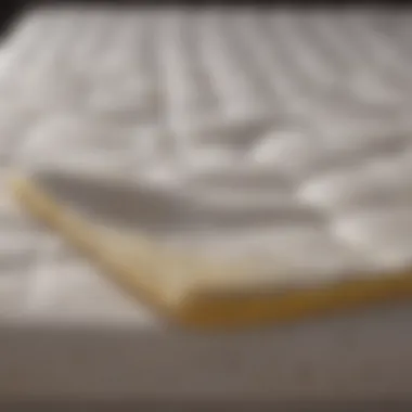 Material Comparison Material comparison of mattress pads
