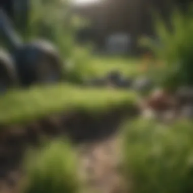 Close-up of different fertilizer types