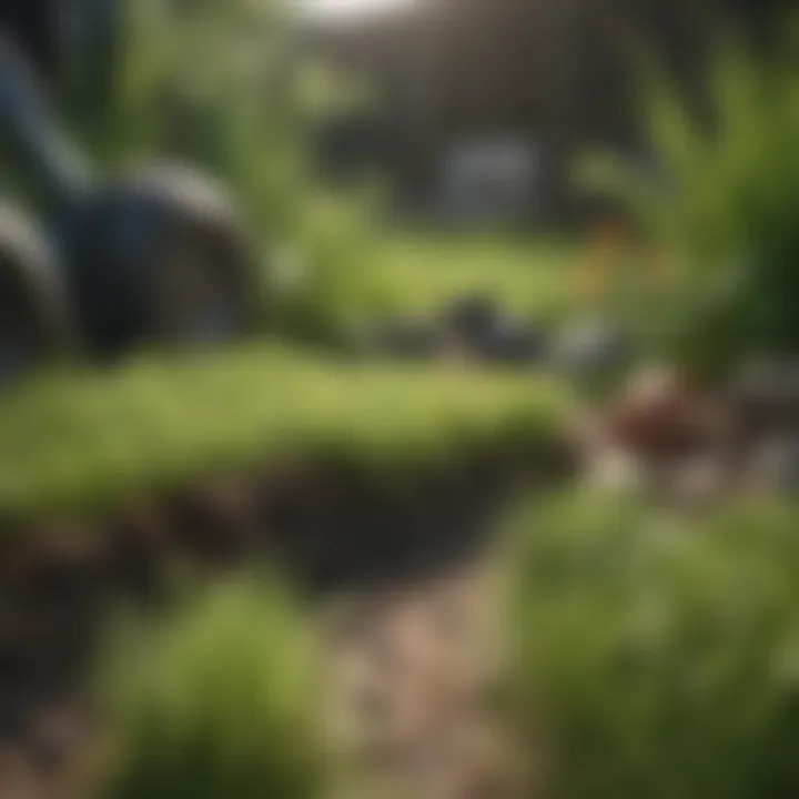 Close-up of different fertilizer types