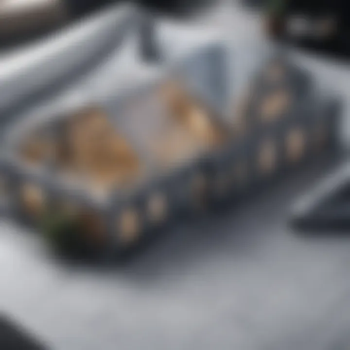 A detailed blueprint showcasing various home addition designs.