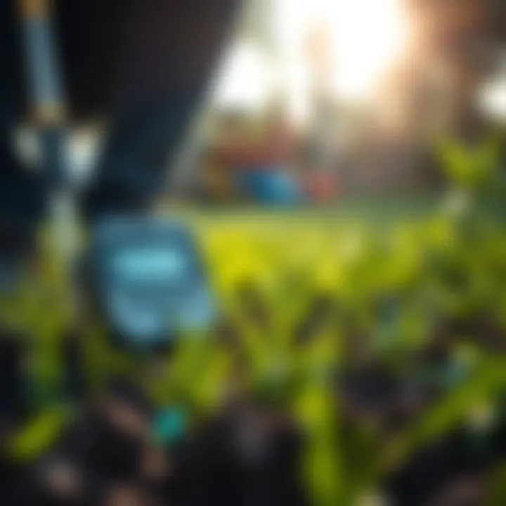 Testing Soil Moisture Levels Soil moisture testing