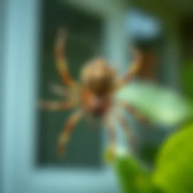 Different species of spiders commonly found on home exteriors