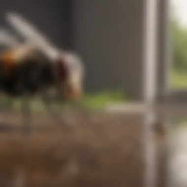 Environmental Factors Attracting Flies An infographic illustrating common environmental factors attracting flies to homes.