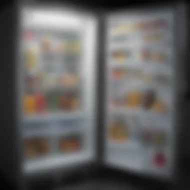 Diagram of Common Causes of Refrigerator Leaks Diagram illustrating common causes of refrigerator leaks