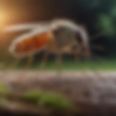 Impact of Light Color on Mosquito Behavior A visual comparison of light colors and their effects on mosquito attraction.
