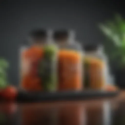Elegant storage solutions for vitamins